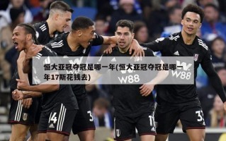 恒大亚冠夺冠是哪一年(恒大亚冠夺冠是哪一年17斯花钱去)