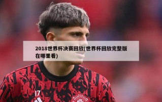 2018世界杯决赛回放(世界杯回放完整版在哪里看)