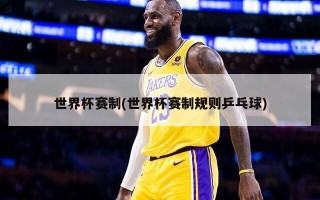 世界杯赛制(世界杯赛制规则乒乓球)