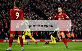 cp3是什么意思(cp3x)