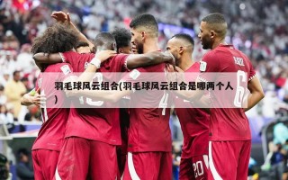 羽毛球风云组合(羽毛球风云组合是哪两个人)