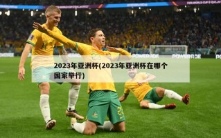 2023年亚洲杯(2023年亚洲杯在哪个国家举行)