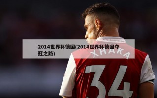 2014世界杯德国(2014世界杯德国夺冠之路)