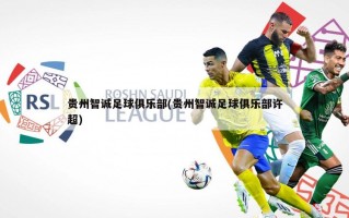 贵州智诚足球俱乐部(贵州智诚足球俱乐部许超)