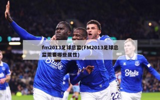 fm2013足球总监(FM2013足球总监需要哪些属性)