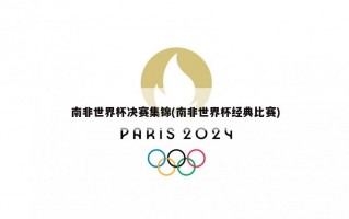 南非世界杯决赛集锦(南非世界杯经典比赛)