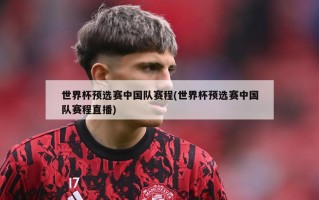 世界杯预选赛中国队赛程(世界杯预选赛中国队赛程直播)
