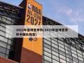 2023年篮球世界杯(2023年篮球世界杯中国队阵容)