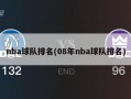 nba球队排名(08年nba球队排名)