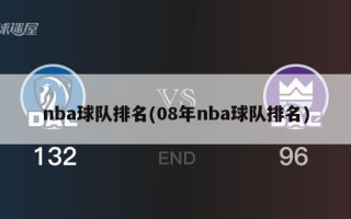 nba球队排名(08年nba球队排名)