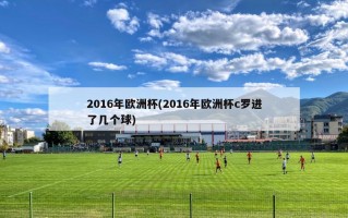 2016年欧洲杯(2016年欧洲杯c罗进了几个球)