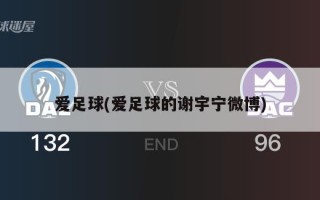 爱足球(爱足球的谢宇宁微博)