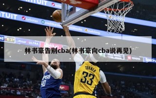 林书豪告别cba(林书豪向cba说再见)