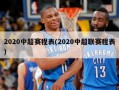 2020中超赛程表(2020中超联赛程表)